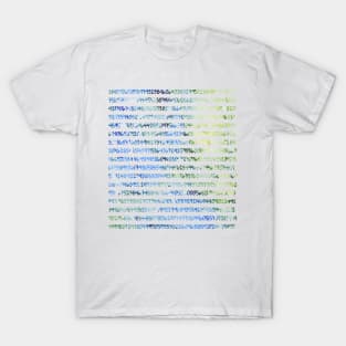 Digits of Pi (Green & Blue) T-Shirt